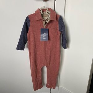 Me & Henry Boys onesie polo